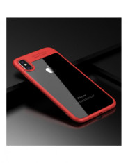 Carcasa protectie spate din gel TPU si acrilic pentru iPhone X 5.8 inch foto