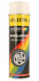 Spray Vopsea Jante Motip Wheel Paint, Alb, 500ml