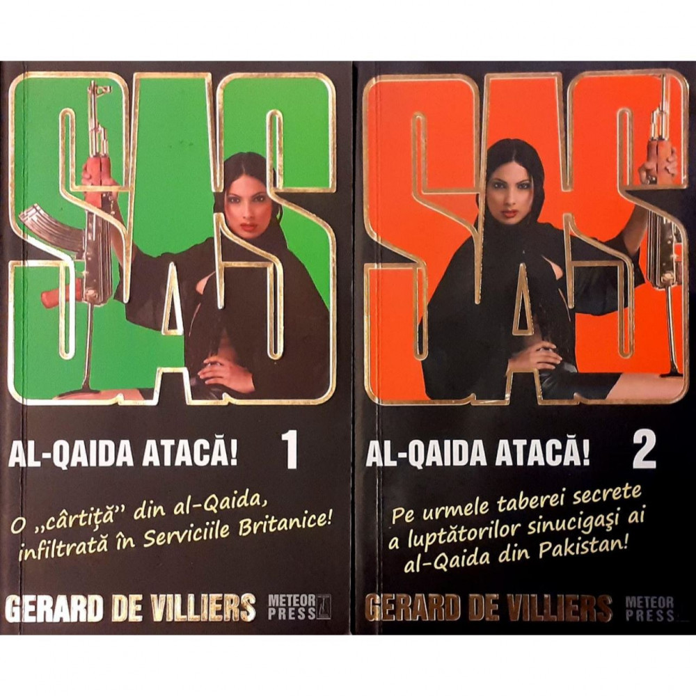 Carte Gerard De Villiers - Al Qaida Ataca! 2 Vol. | Okazii.ro