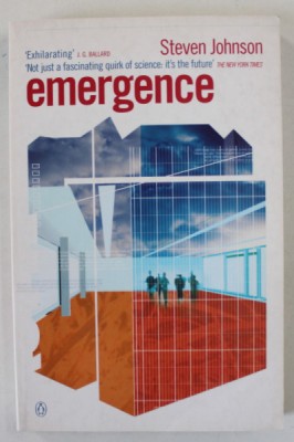 EMERGENCE by STEVEN JOHNSON , THE CONNECTED LIVES OF ANTS , BRAINS , CITIES AND SOFTWARE , 2002 foto