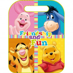 Aparatoare pentru scaun Winnie the Pooh Seven, material din PVC rezistent foto