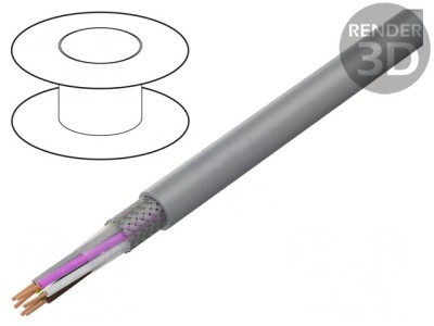 Cablu Ecranat LiY-CY 6x0.5mm2 PVC foto