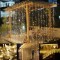 Instalatie turturi, 8 m, 360LED, alb cald