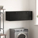VidaXL Dulap de perete Stejar negru 100 x 36.5 x 35 cm Lemn compozit 879569