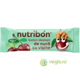 Baton cu Nuca si Visine fara Gluten Nutribon 30g