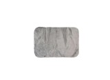 Covoras Decorativ din Imitatie de Blana Gri 120x80cm, Oem