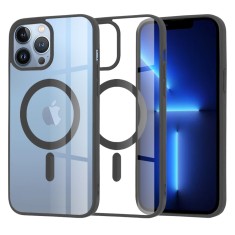 Husa iPhone 13 Pro Max Techsuit MagSafe Pro, negru foto