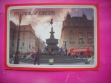 HOPCT 17167 PICCADILLY CIRCUS LONDRA -ANGLIA -UK-STAMPILA / TIMBRU --EUROPA -CIRCULATA
