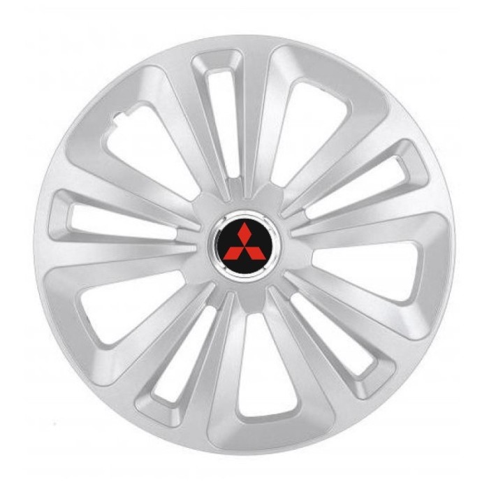 Set 4 Capace Roti, potrivite jantelor de R15, pentru Mitsubishi, model terra cromat
