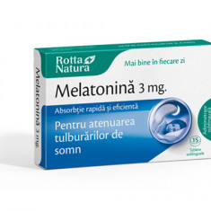 MELATONINA 3mg 15tb ROTTA NATURA