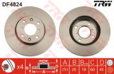 Disc frana SUZUKI SWIFT III (MZ, EZ) (2005 - 2016) TRW DF4824