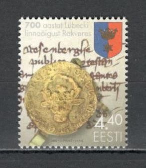 Estonia.2002 700 ani drepturile cetatenesti in Rakvere SE.103 foto