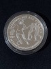Rusia 1993 - 3 ruble - Fotbal &ndash; Argint moneda 1 oz, Europa