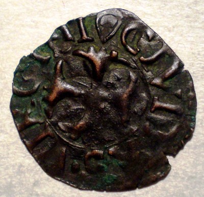 G.374 ITALIA REPUBLICA SIENA QUATTRINO sec. XII-XVI foto