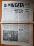 Ziarul dimineata 9 ianuarie 1990-ziar din jud. sibiu,art. revolutia romana