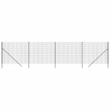 Cumpara ieftin Gard plasa de sarma, antracit, 2x10 m, otel galvanizat