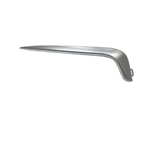 Ornament grila bara fata CHRYSLER PACIFICA, 04.2020-, partea stanga, crom satinat,