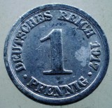 7.930 GERMANIA WWI 1 PFENNIG 1917 D