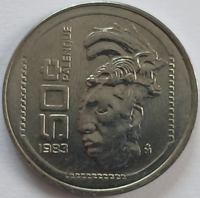 Mexic, 50 Centavos 1983