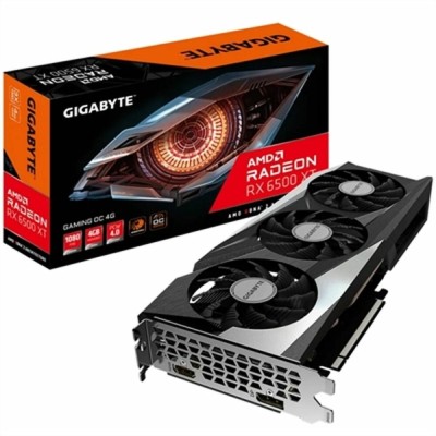 Placă Grafică Gigabyte GV-R65XTGAMING OC-4GD 4 GB 4 GB GDDR6 foto