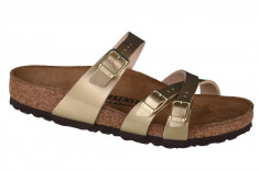 Papuci flip-flop Birkenstock Franca BF 1018882 de aur foto