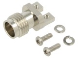 Conector coaxial PCB soclu unghi mamă 50&Omega;
