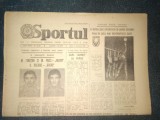 ZIARUL SPORTUL 25 NOIEMBRIE 1983 ARTICOL DEMBROVSCHI