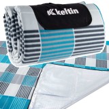 Patura impermeabila pentru picnic / plaja, 200 x 200 cm, Keltin K00420A