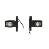Lampi laterale de gabarit cu LED 12/24V Breckner, rosu-alb-galben