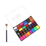 Cumpara ieftin Kit face painting cu 42 culori fosforescente si pensula inclusa, activare cu apa, pentru machiaj artistic, cosplay si evenimente tematice
