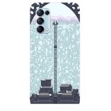 Husa compatibila cu Oppo A12 5G model Castle Black, Silicon, TPU, Viceversa, Transparent, Carcasa