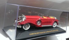 Macheta Chrysler Imperial Le Baron Phaeton 1933 - IXO Museum 1/43