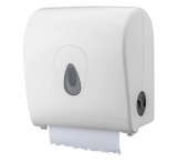 Papierhandtuchspender, Handtuchspender, Papierhandtuchhalter, Handtuchrollenspender - PQSACDK, Mini, Kunststoff, wei&szlig;