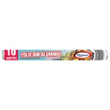 Folie aluminiu Misavan, 29 cm x 10 m, argintiu
