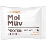 GymBeam MoiM&uuml;v Protein Cookie biscuiți cu proteine aroma Salted Caramel 75 g