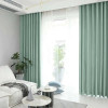 Draperie din catifea blackout cu rejansa transparenta cu ate pentru galerie, Madison, 150x255 cm, densitate 700 g/ml, Opal, 1 buc