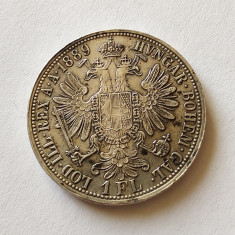 Austria - 1 Florin 1889 - Argint