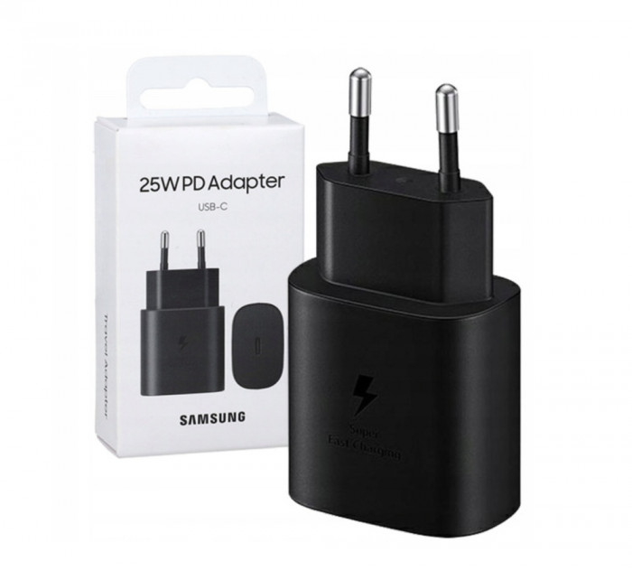 &Icirc;ncărcător de rețea Samsung USB tip C 25W