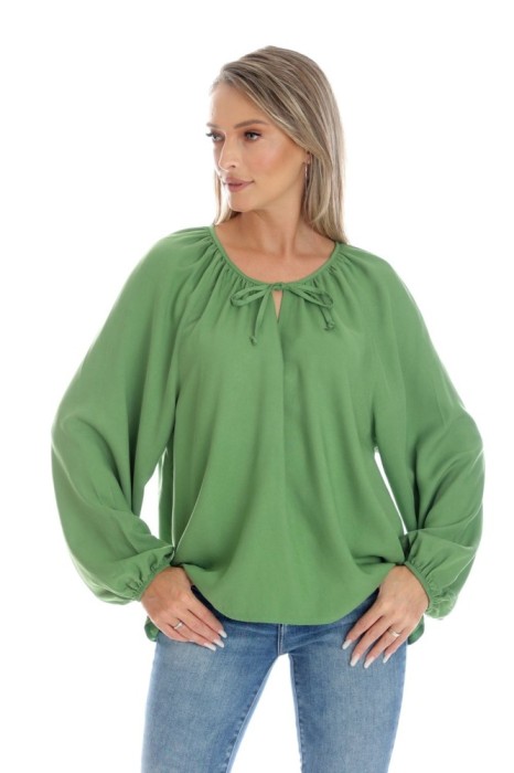 Bluza Dama, Eranthe, Boho, stil IE cu Pictura Realizata Manual V360 - XL