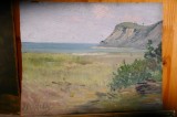 D. Florian Doboșariu (1899-1979) Piesaj la mare - Golf Marina 31 24 cm