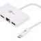 Adaptor HDMI 1.4 USB 3.0 0.15m Alb 60W