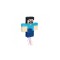 Pinata petrecere model Mr. Pixel 40 x 28 x 7.5 cm