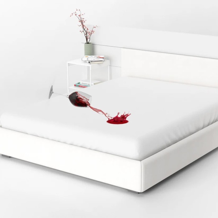 Protectie Saltea Antialergica Impermeabil 70x140cm cu Elastic tip Fitted