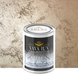 Vopsea Decorativă de Lux Sirius, Maro Deschis, Finisaj Perlat cu Perle de Sticlă, 2 Litri -Toro Decor