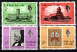 Falkland 1969, Mi #179-182**, Episcopul Sterling, biserici, MNH! Cota 3 &euro;!
