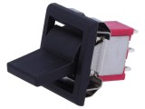 Comutator Bascule ON-OFF-ON 5A 125VAC/28VDC Negru
