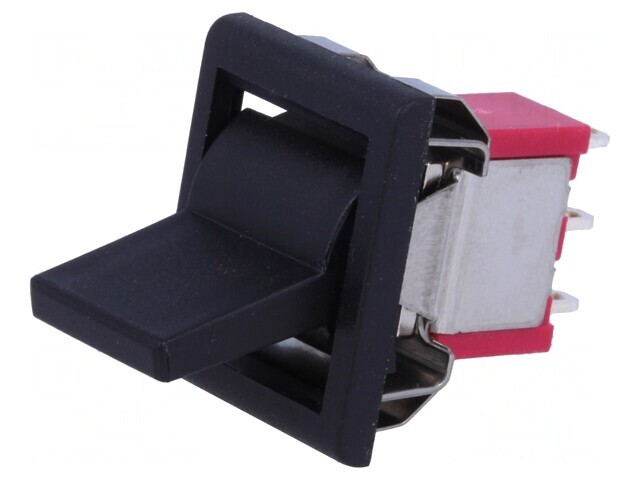 Comutator Bascule ON-OFF-ON 5A 125VAC/28VDC Negru