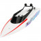Barca cu telecomanda iUni RC Racing Boat Waterproof, Frecventa 2.4G, Alb