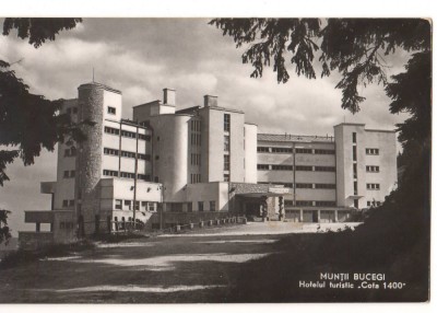 CPIB 18702 CARTE POSTALA - MUNTII BUCEGI. HOTELUL TURISTIC &amp;quot;COTA 1400&amp;quot;, RPR foto