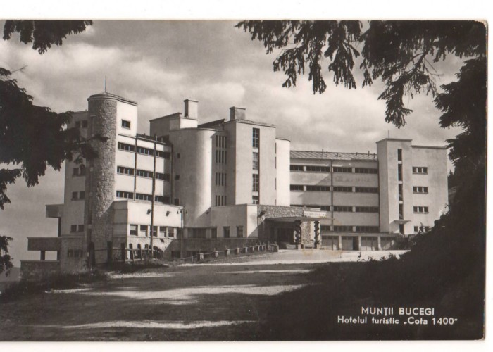 CPIB 18702 CARTE POSTALA - MUNTII BUCEGI. HOTELUL TURISTIC &quot;COTA 1400&quot;, RPR